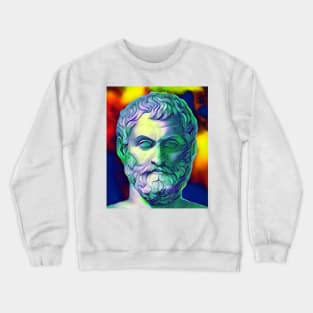 Thales of Miletus Portrait | Thales of Miletus Artwork 6 Crewneck Sweatshirt